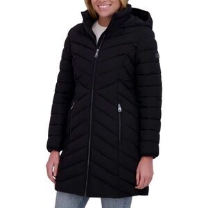 DKNY Women's Stretch Walker Coat